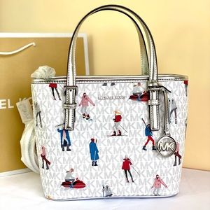 Michael Kors Jet Set Girls Small Convertible Tote Crossbody